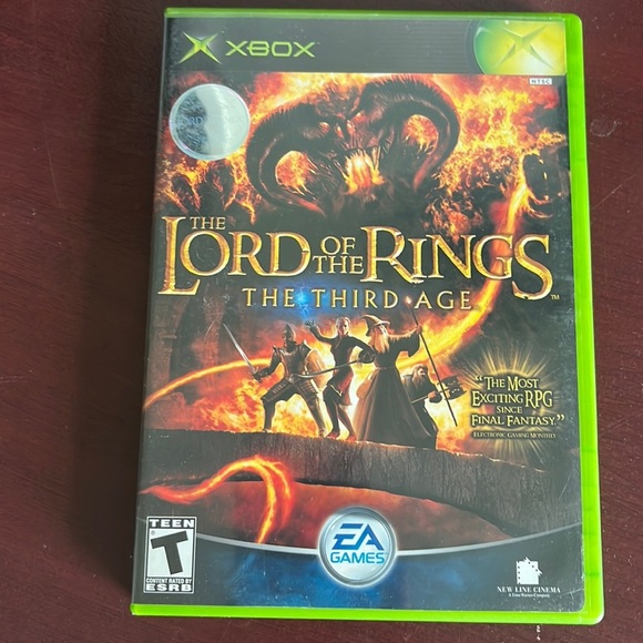 Microsoft Other - Xbox lord of the rings the third age